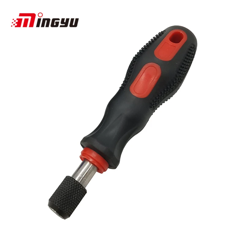 1 шт. 1/4 дюйма Магнитный держатель для отвертки PP + TPR Нескользящая ручка дюймовый