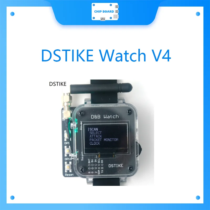 

Часы DSTIKE V4 D & B Deauther & BAD USB ESP8266 Atmega32u4 Arduino Leonardo