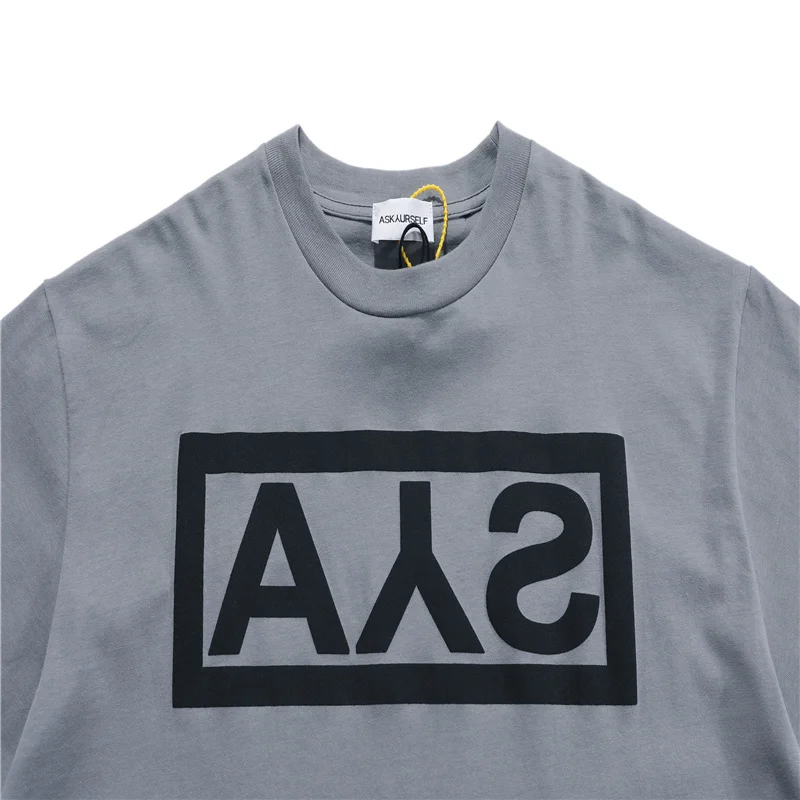 

2021 Good Quality Streetwear Men Women Cotton T Shirt Oversized T-shirt Men's Clothing Letter Print Short-sleeved T-shirt