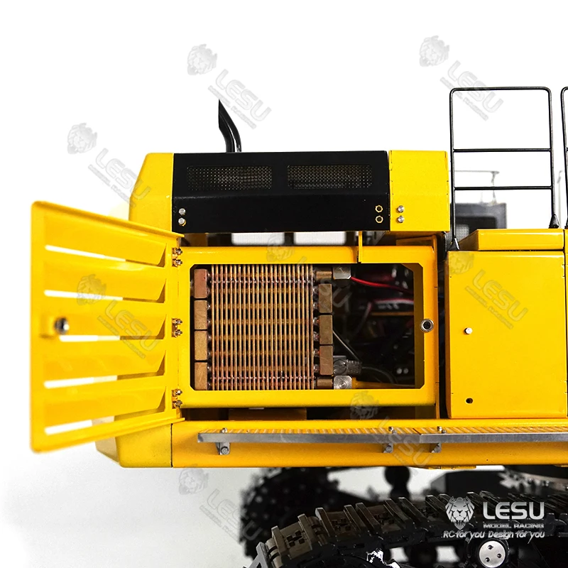 RCLESU полностью металлический тяжелый экскаватор модель 1/14 Carter C374F гусеничный