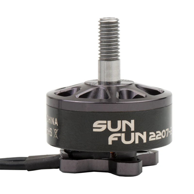 Радиоуправляемый бесщеточный двигатель SUN FUN SF2207 2207 1750KV 2400KV 2750KV 4 5S CW Thread FPV для
