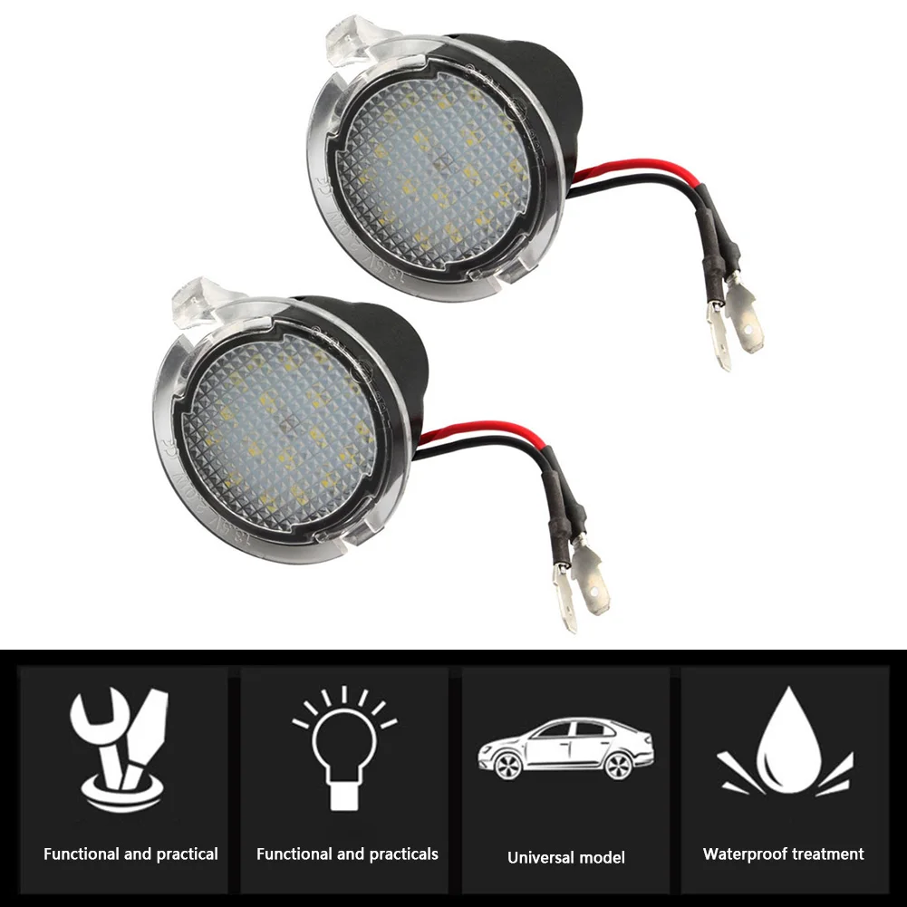 

LED Puddle Lights for Ford F-150 2007-2014 Lincoln Mark LT 2007-2008/MKS 09-13 Signal Lamp Car-styling Auto Replacement