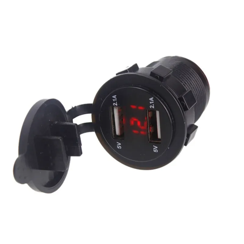 Зарядное устройство для мотоцикла с двумя USB портами Модифицированная проводка