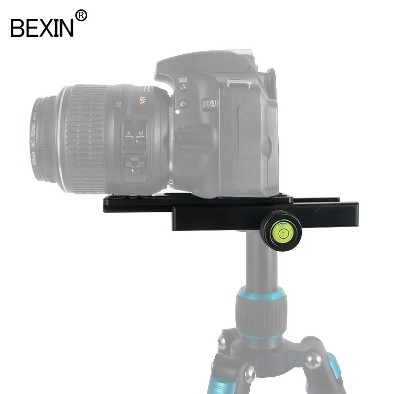 

QR120 camera clamp long plate mount clamp tripod plate adapter telephono lens clamp for arca swiss plate tripod dslr camera