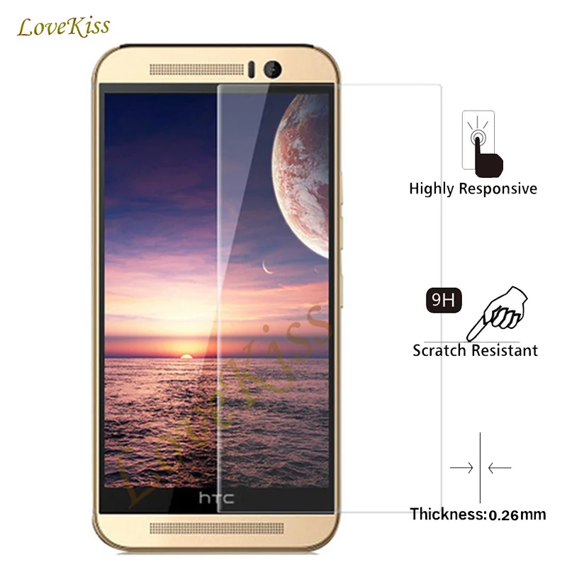 9H закаленное стекло для HTC Desire eye 320 830 825 516 616 630 826 One Max M7 M8 M9 M4 чехол с защитной