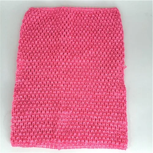Deep rose 24X32 см пачка крючком топы грудь обёрточная труба DIY Тюль катушка одежда швейная трикотажная ткань подарки на день рождения Тюлевая юбка аксессуары - Цвет: Deep rose