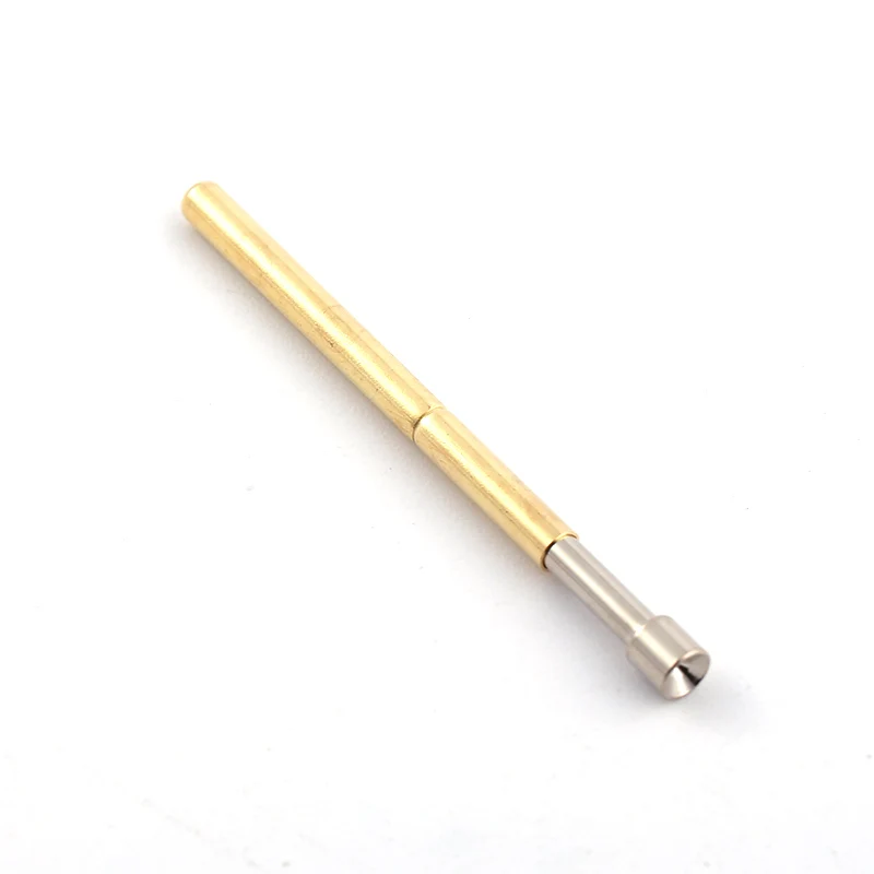 

Hot-selling 100 Pieces/package P125-A2 Cup-shaped Head Spring Test Pin 2.0mm Spring Test Pin for Circuit Board Testing