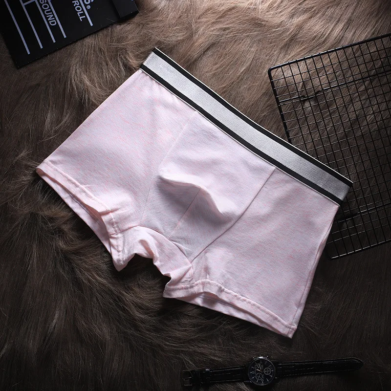 Нижнее белье мужское эластичные дышащие боксеры из хлопка|Мужские трусы боксеры|