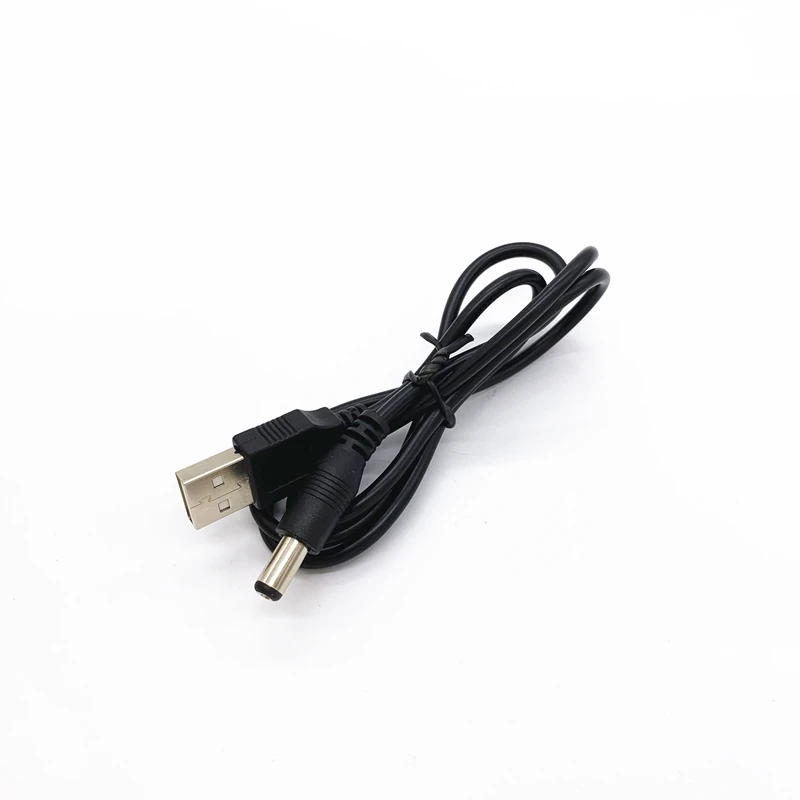 80 см длина лучший черный USB порт 5 в 5*2 1 мм DC цилиндрический кабель питания разъем