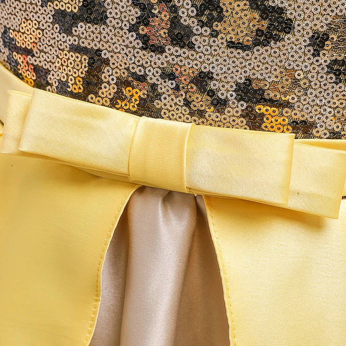 Платье для девочек со шлейфом нарядное платье принцессы на день рождения