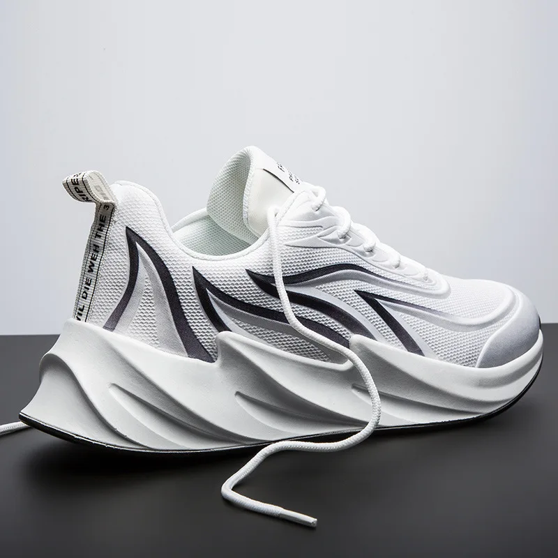 

2021 Hot Sale Four Seasons Running Shoes Men Lace-up Athletic Trainers Zapatillas Sports Shoes Men Outdoor Walking Sneakers