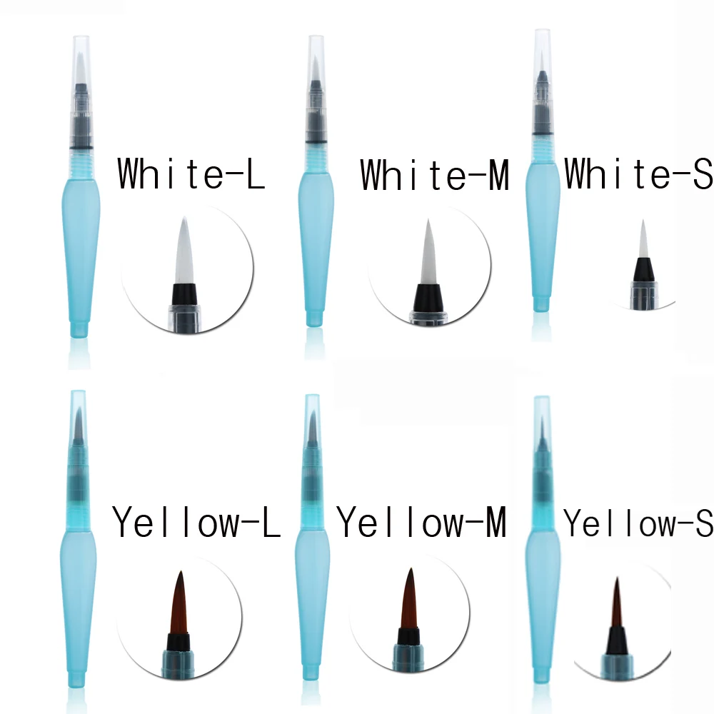 1 шт. ручка для рисования водонепроницаемая Ручка хранения чернил цветная мягкая