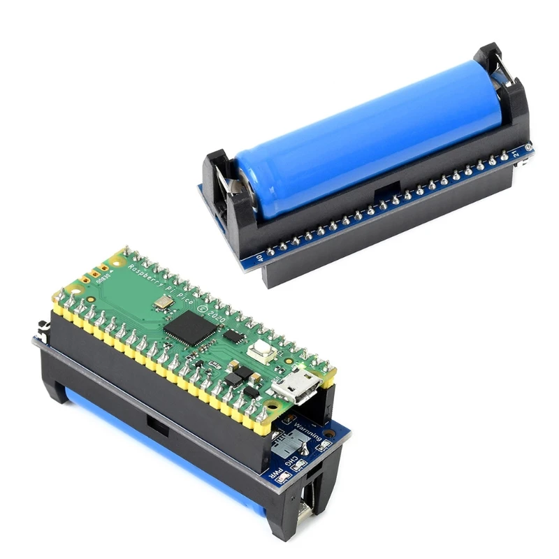 

Модуль непрерывного источника питания для Raspberry Pi Pico, для мониторинга литий-полимерного аккумулятора, интерфейс I2C, напряжение перезарядки 5...