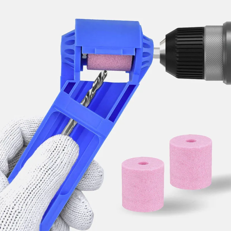 

1set Grinding Wheel Drill Bit Portable Powered Tool Drill Sharpening Bit Parts Corundum Sharpener Titanium Drill Household Tools