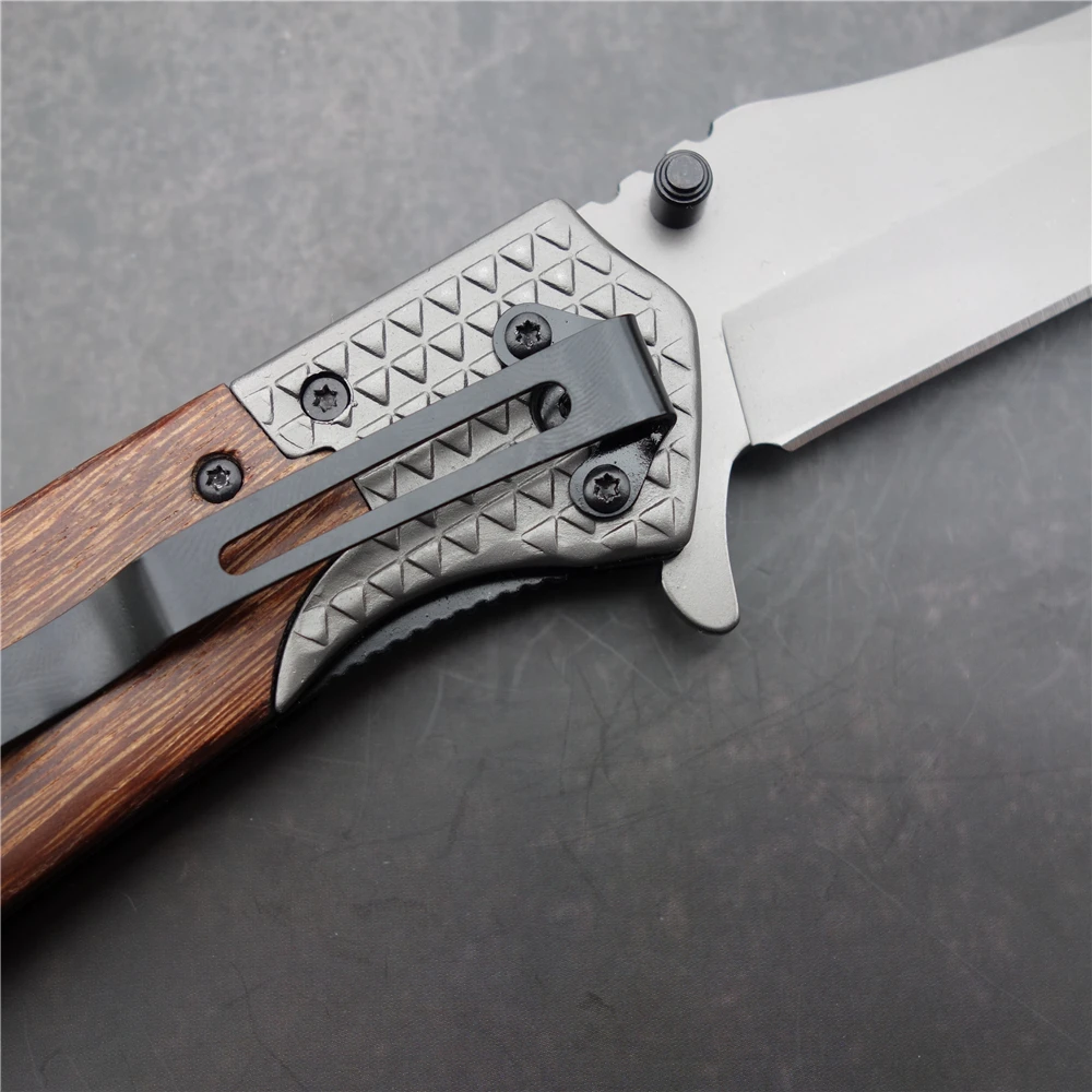 7," X65 Открытый Edc резак Кемпинг Многофункциональный складной нож 57HRC Тактический охотничий нож