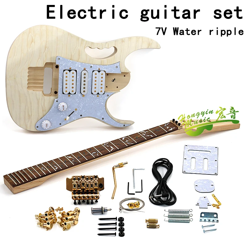 Набор сделай сам для электрической гитары стеганый кленовый гриф из липы