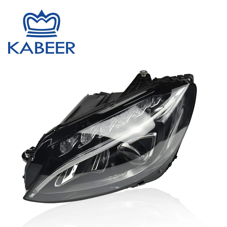 Налобный фонарь в сборе подходит для Mercedes-Benz-W205- полный Plug& Play aftermarket запасные части с HID и AFS