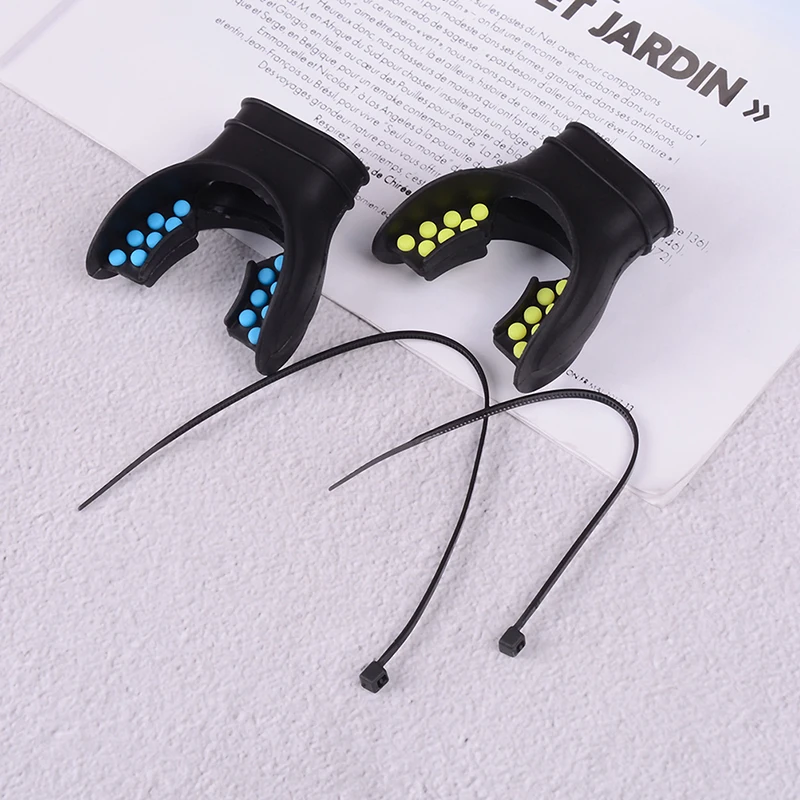 

Silicone Scuba Diving Tab Replacement Regulator Snorkel Fit Mouth Piece 2 Colors