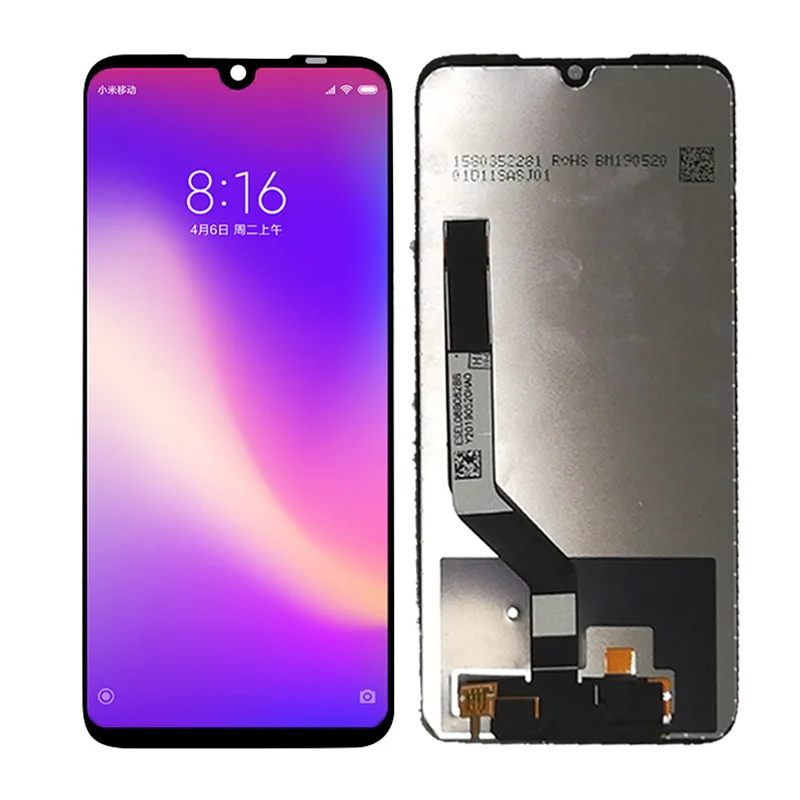 Для XiaoMi Redmi Note 7/Note 7 Pro ЖК-дисплей и сенсорный экран в сборе запасные части