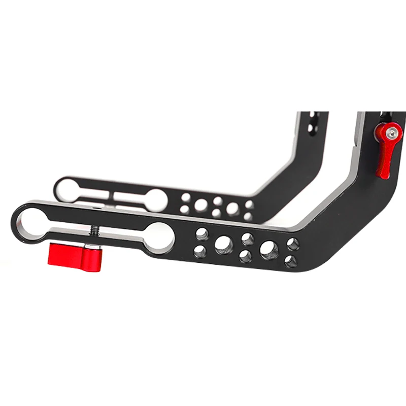 

Top SLR Camera Upper Handle Double C-Arm Upper Handle Metal SLR Kit Dual C-Arm Photography Accessories