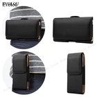 Кожаный чехол на ремень для телефона 6,55,84,7, сумка на пояс, Магнитный чехол для телефона Samsung Quantum 2, A82, F62, A22, S21, FE, чехол, зажим для ремня