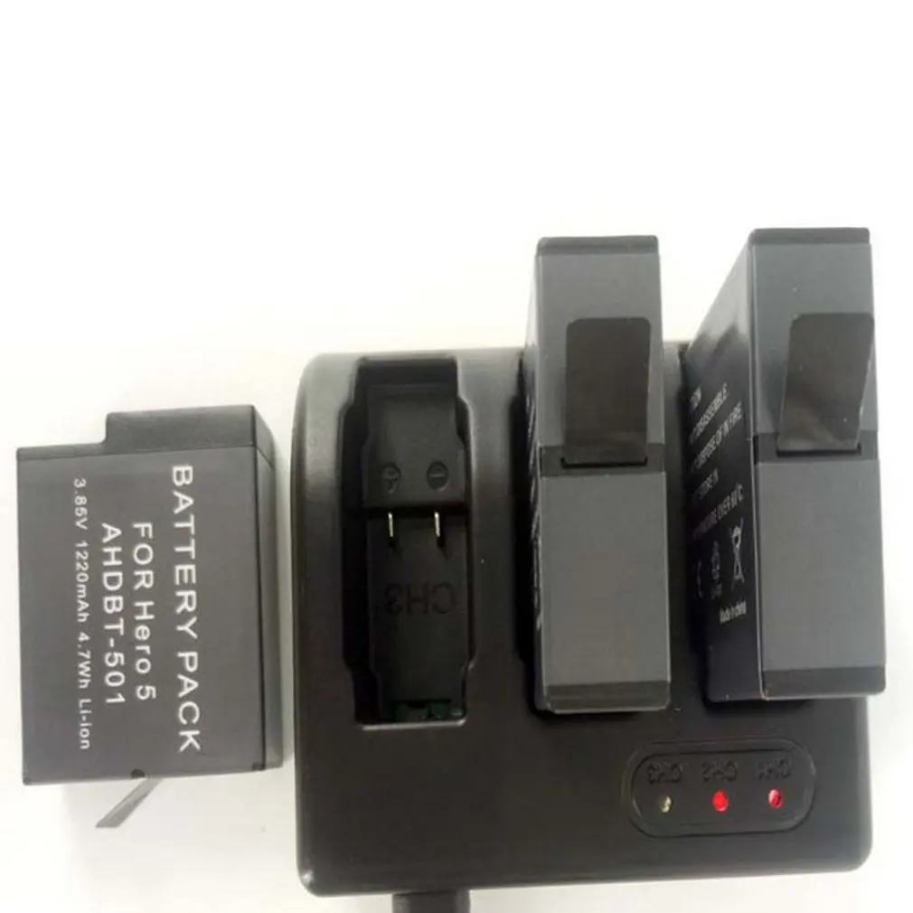 Зарядное устройство USB Комплект для GoPro Hero7 Go Pro с 1600 мАч | Электроника