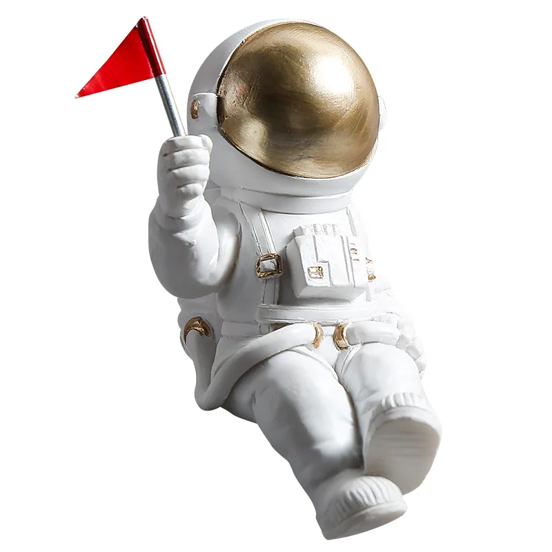 

Nordic Creative Decoration Astronaut Placement Office Computer Desk Children's Desk Desk Arrangement Small