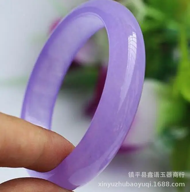 Оптовая продажа подлинный натуральный кварцит нефритовый браслет Фиолетовый