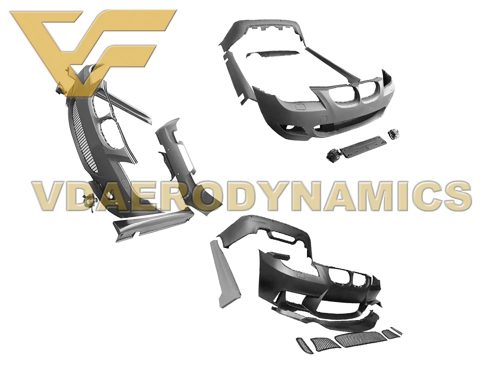 Комплект с полным корпусом для BMW E60 5 Series 520i 523i 525i 530i 535d 540i 545i 550i VAD боковые юбки