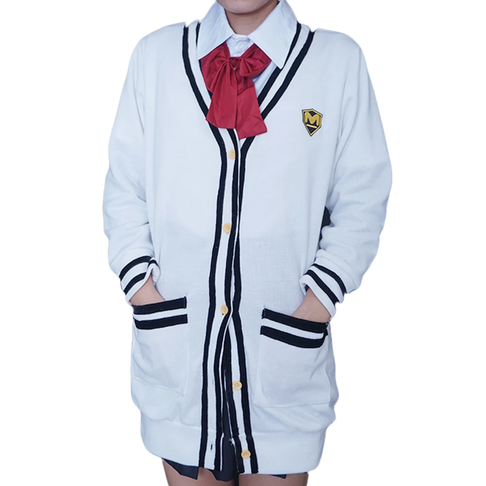 Brdwn SSSS.GRIDMAN женский косплей-костюм Takarada Rikka (свитер + рубашка юбка галстук-бабочка