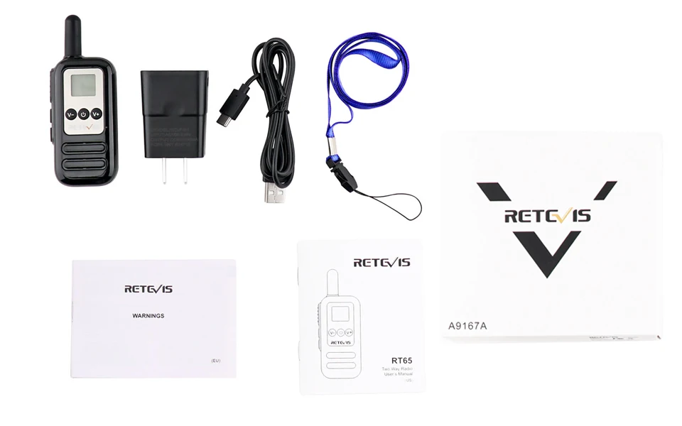 2 шт. RETEVIS RT65/665 мини рация UHF PMR/FRS Радио рация VOX TOT Scan двухстороннее радио Портативная радиостанция