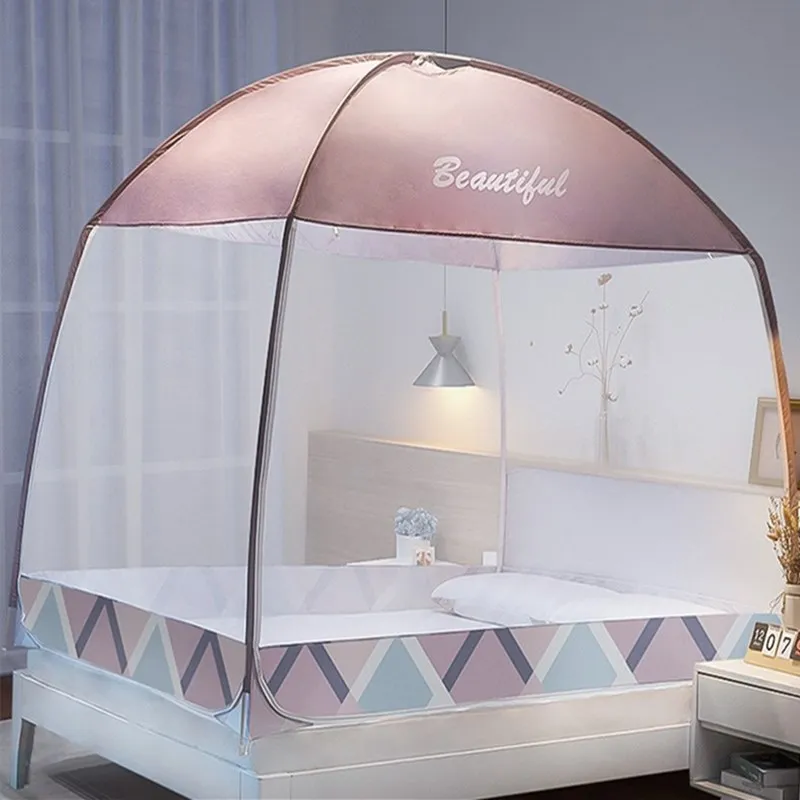 2 стиля монгольская юрта москитная сетка Складная Москитная занавеска для