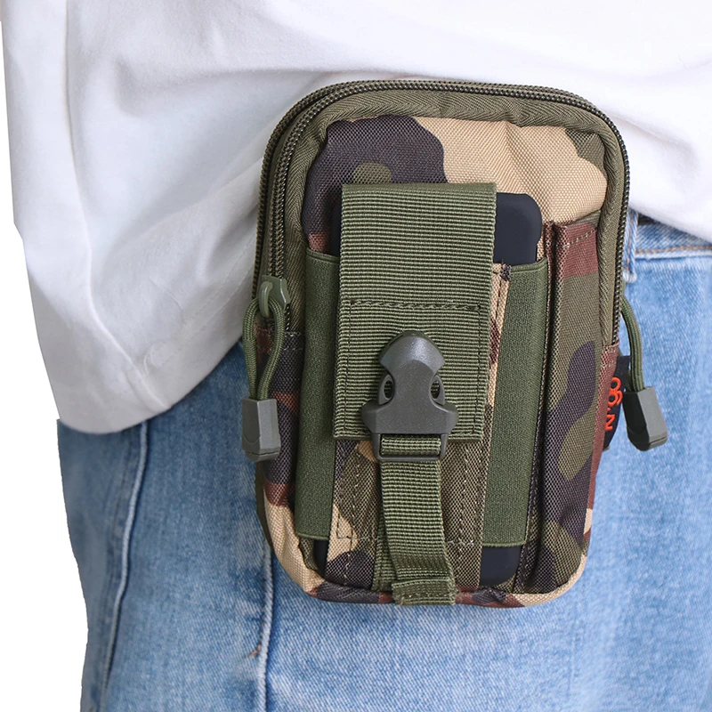 1 шт. тактическая сумка Военная Мужская Хип поясная маленький карман для бега
