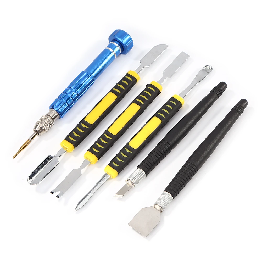 

17 in 1 Phone Tablet Repairing Tools Kit Dual Ends Spudger Pry Opening Tool Set for Household Computer Accessories