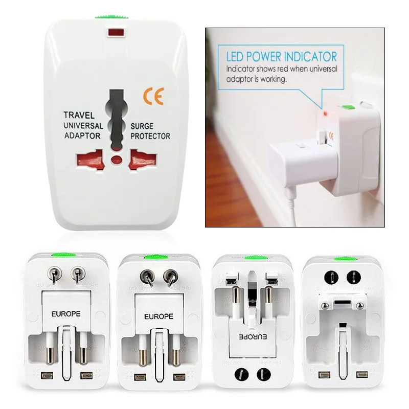 Международный адаптер питания ABS бизнес красиво глобальная Вилка Путешествия