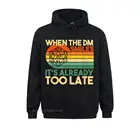 Забавные мужские толстовки с капюшоном, надписями Когда The DM Smile, подземелье глаз, ролевая игра, игральные кости, дракон, подарок, Брендовые повседневные толстовки с длинным рукавом