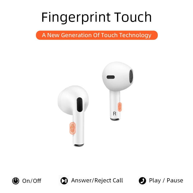Pro 6 TWS Bluetooth Headphones Wireless Earphones Smart Touch Headset HIFI Stereo Sports Earbuds For iPhone 13 Xiaomi Smartphone |