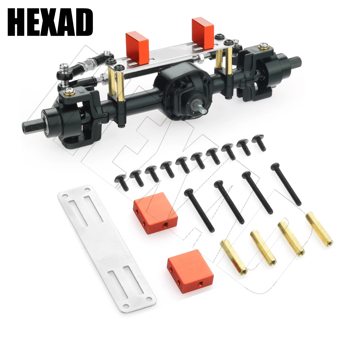 

Upgraded Metal Servo Fixed Mount Bracket Kit Parts for WPL MN 4WD 6WD Rc Car Spare
