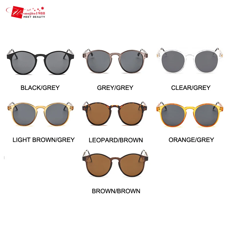 

Male Classic Round Sunglasses Men Retro Grey Frame SunGlasses Unisex Shades for Women Gold Alloy Leg UV400 Polarized Sunglasses