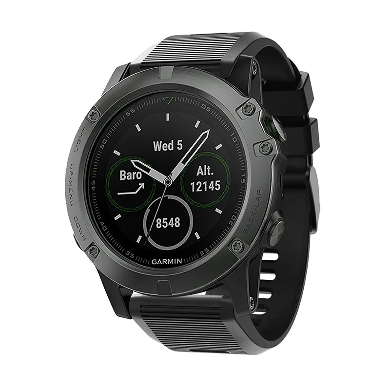 Красочные ремешок для смарт-часов Garmin Fenix 6X Pro 5X плюс 3 HR часы 26 мм быстросъемный