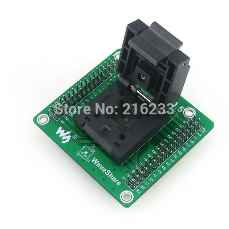 GP-QFN64-0.5-A QFN-64B-0.5-01 QFN64 MLF64 Enplas IC Test Socket Programming Adapter 0.5mm Pitch with PCB Pin Header | Электроника
