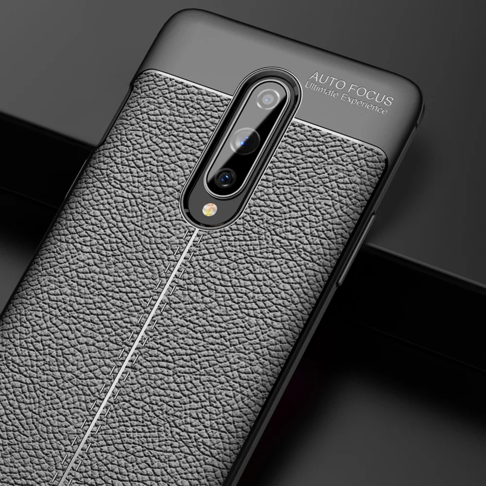 Кожаная текстура задняя крышка для Oneplus 8 Pro матовая фотография силиконовая 1 +
