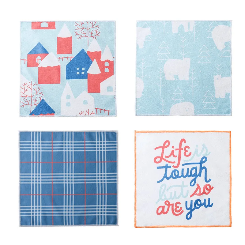 

Nordic Creative Furnishings Kitchen Rag Absorbent Non-Lint Kitchen Bedroom Cleaning Rag Factory Direct Supply Kitchen Towel