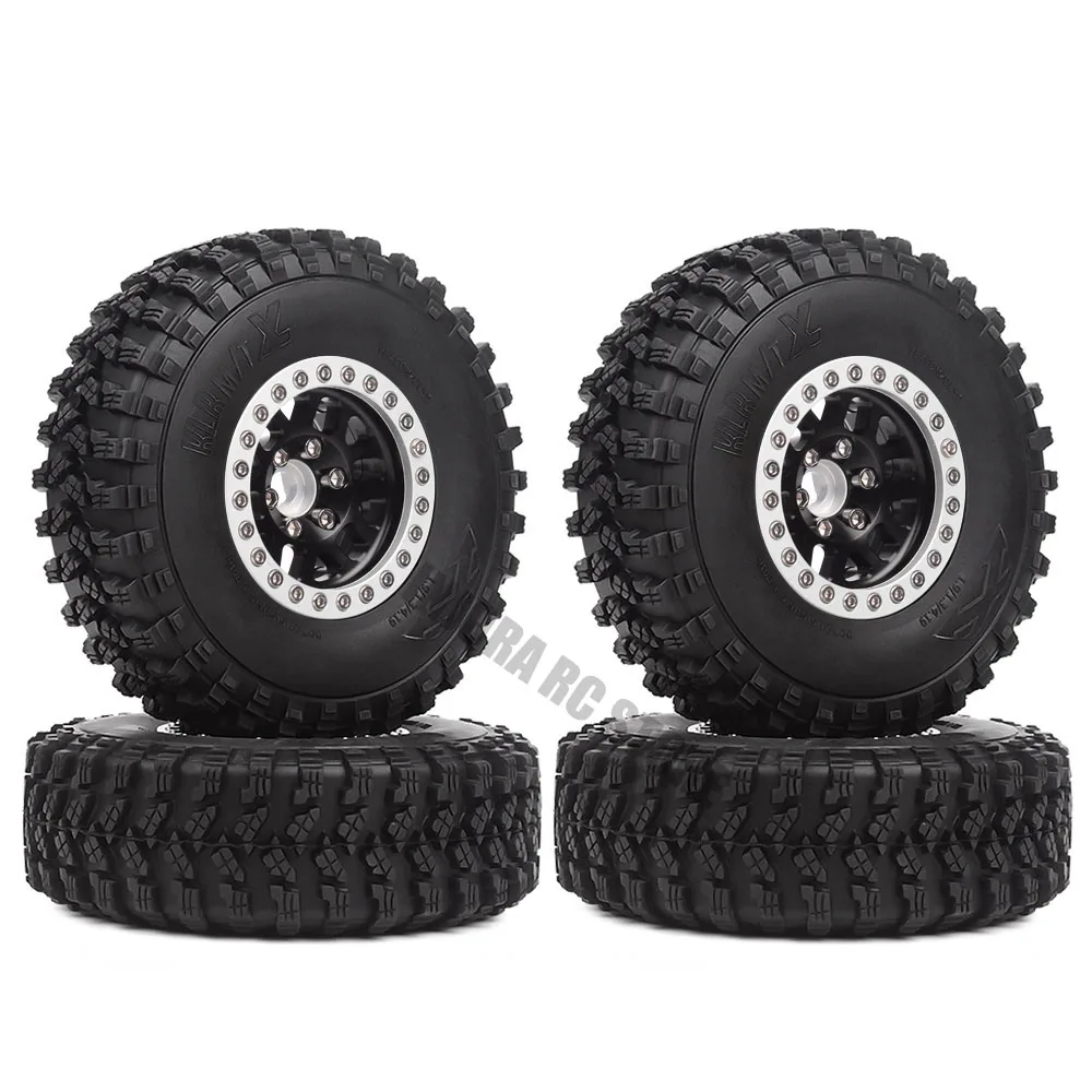 4 шт. автомобильные шины для внедорожника 1 9 дюйма обод колеса 1:10 RC Crawler Axial SCX10 90046