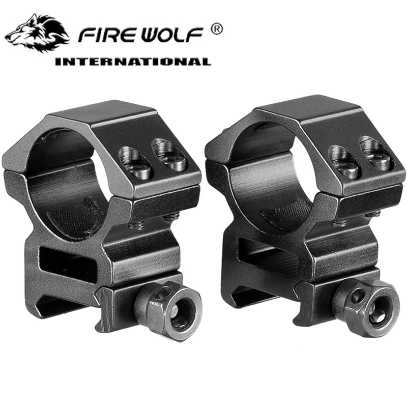 2 шт. кольцо для винтовки 25 4 мм средний профиль крепление прицела 20 Пикатинни