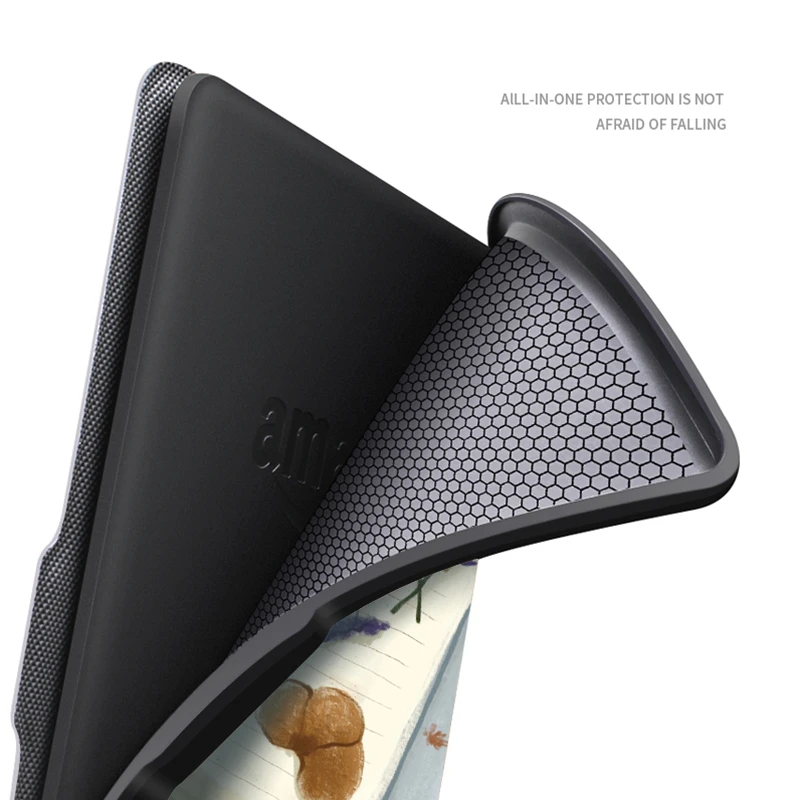 Чехол для Funda Kindle Paperwhite 1/2/3 чехол из искусственной кожи ТПУ силиконовый