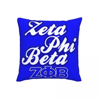 zeta phi beta throw pillow covers decorative zipper square pillow case covers for sofa bedroom car home decor