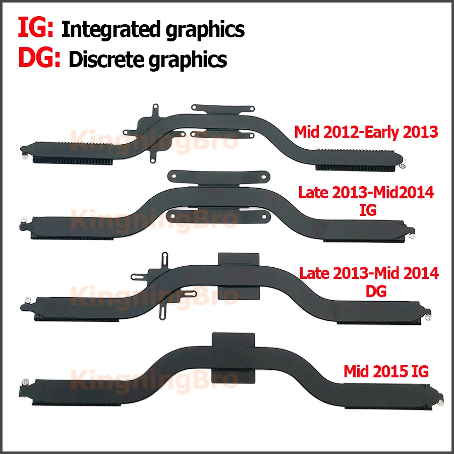Оригинальный радиатор для процессора A1398 Macbook Pro Retina 15 дюймов 2012 2013 2014 2015 года |