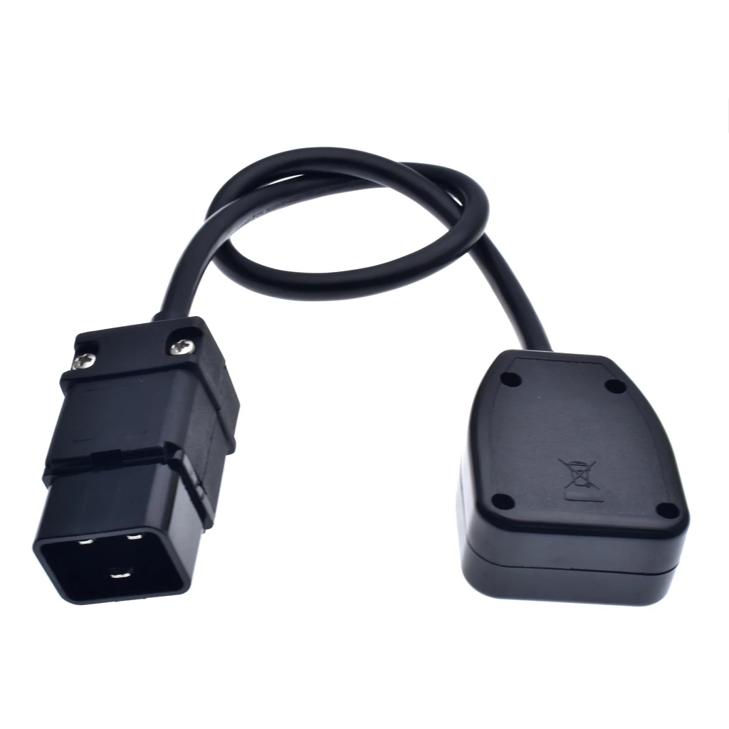 C20 доставка в Великобританию муфтовый стыковочный переводник конвертер кабель UPS