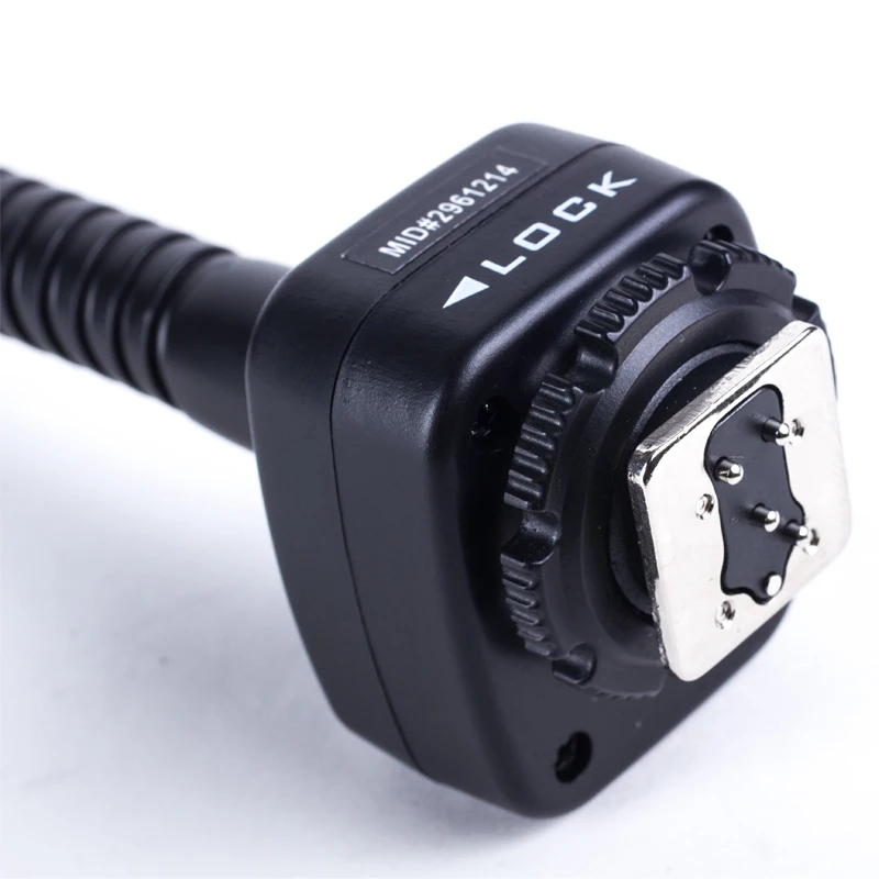 Гибкий шнур для вспышки фотокамеры с универсальным замком всех моделей Nikon |